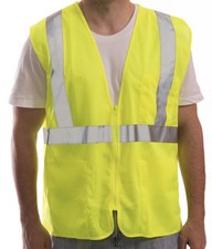 (6) 4X-5X Tingley Job Sight Hi-Vis V70632 Ansi 107 Class 2, Safety Vest 