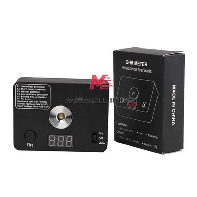 521 TAB Mini V3 Coil Burning Measure V3 Ohm Resistance Tester LED Display Screen