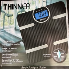 Digital Body Scale CONAIR TH339F Thinner by Conair Scale for Body Weight