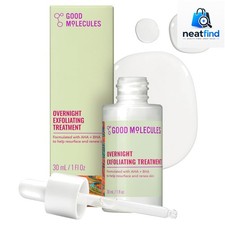 Overnight Exfoliating Treatment, AHA BHA Exfoliant, 1 fl oz Resurfaces and ...