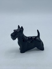 Small Beswick Black Scottish Terrier Dog Figure Ornament