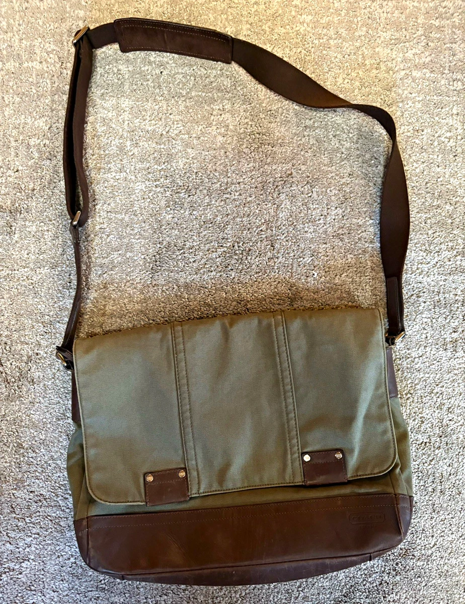 Coach Leather Brown Bags for Men for sale | eBay