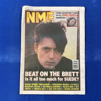 NME 14 January 1995 BEAT ON THE BRETT Is it all too much for SUEDE?