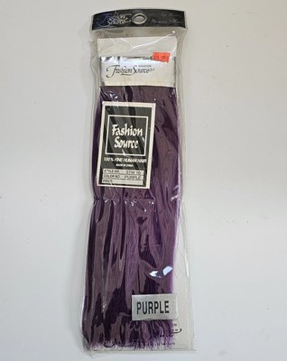 Fashion Source Sew In Weave Human Hair Extensions STW 10 PURPLE (1 pack)