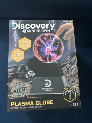 Discovery Mind Blown interactive Plasma Globe