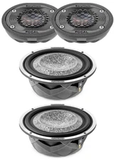 Focal Utopia M Series TBM Beryllium Tweeters + 6 WM 6.5" Component Woofers 2-Way