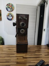 telefono vintage a parete In Legno Sitel n.ro Omologazione IT/93/TF/014