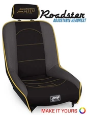 PRP Seats A150112 Roadster Low Back Suspension Seat Universal Off‑Road