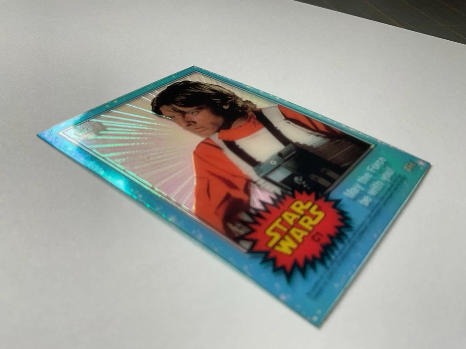 TOPPS: Star Wars: Chrome Archives -CLEARZONE C1: LUKE SKYWALKER (1999) - Image 2 of 4