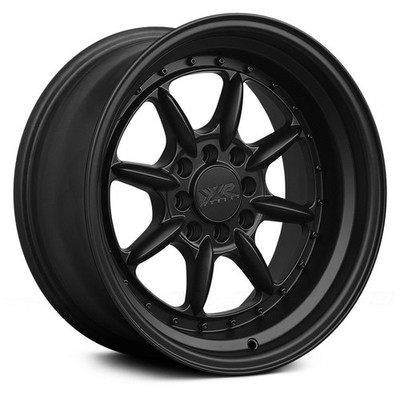 (1) 16x8 +0 XXR 002.5 4x100,4x114.3 Black Wheel