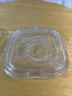 Vintage Federal Glass Refrigerator Storage Dish Replacement Vegetable Lid
