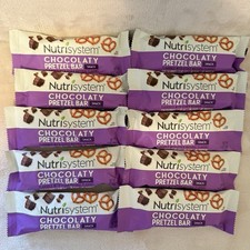    10 Nutrisystem Chocolate Pretzel Bar Chocolatey SNACK BB April 2026 LAST ONE