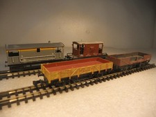 N gauge Spares Repairs - 4x Wagons - Guards / Open lwb