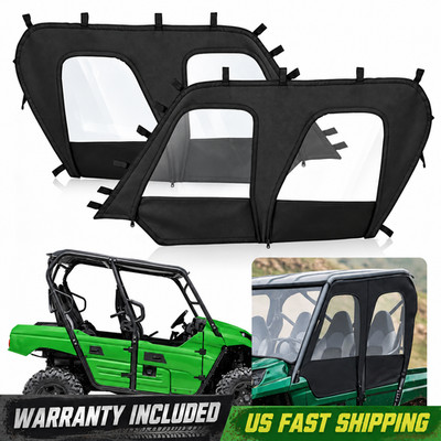 CanaI4°c K10 Soft Side Doors Cab Enclosure Kit For 2012-22 Kawasaki Teryx4 4