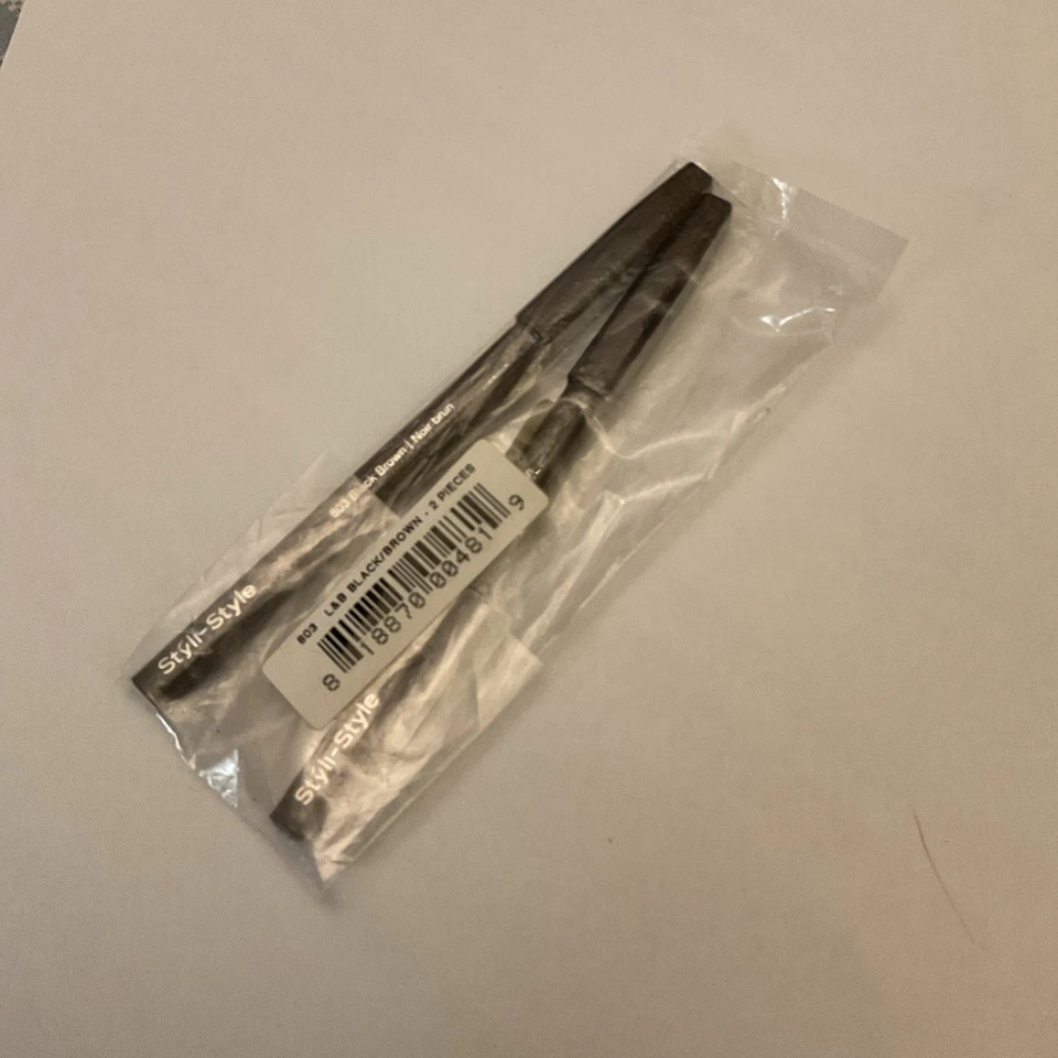 Lot/2 STYLI-STYLE LINE & BLEND Eyeliner  803 Black Brown New/Sealed - Image 3 of 3