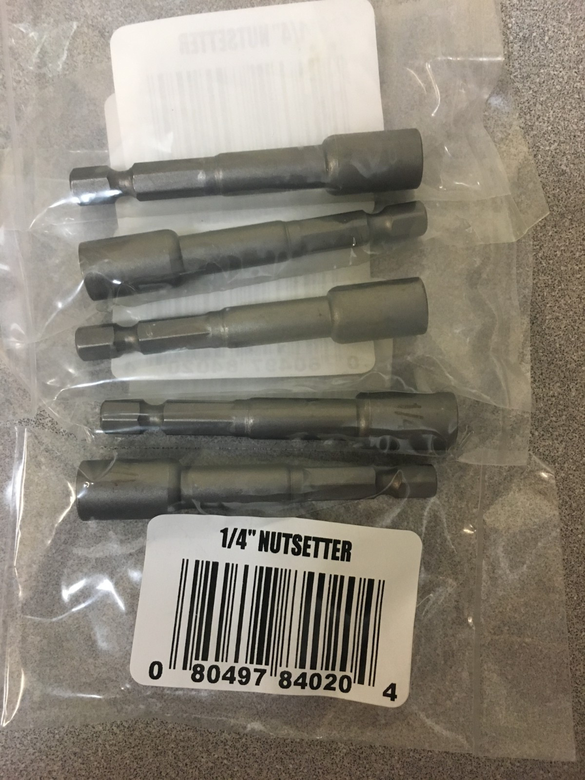 Best Way Tools 1/4 in. X 3 in. L Nut Driver Carbon Steel-Set of 5