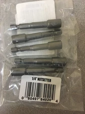 Best Way Tools 1/4 in. X 3 in. L Nut Driver Carbon Steel-Set of 5