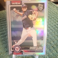 2026 Topps #36 Andry Lara Rainbow Foil