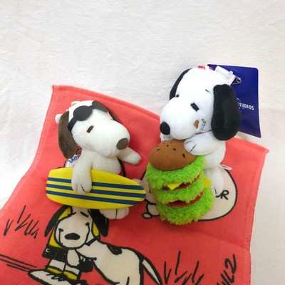 スヌーピー　ぬいぐるみ3体セット(ミュージアム、カウズ、USJ) Snoopy 3-Piece Set Museum Usj Purchase | eBay