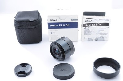 MINT] Sigma 19mm f2.8 DN Lens for Sony E mount Original Box From