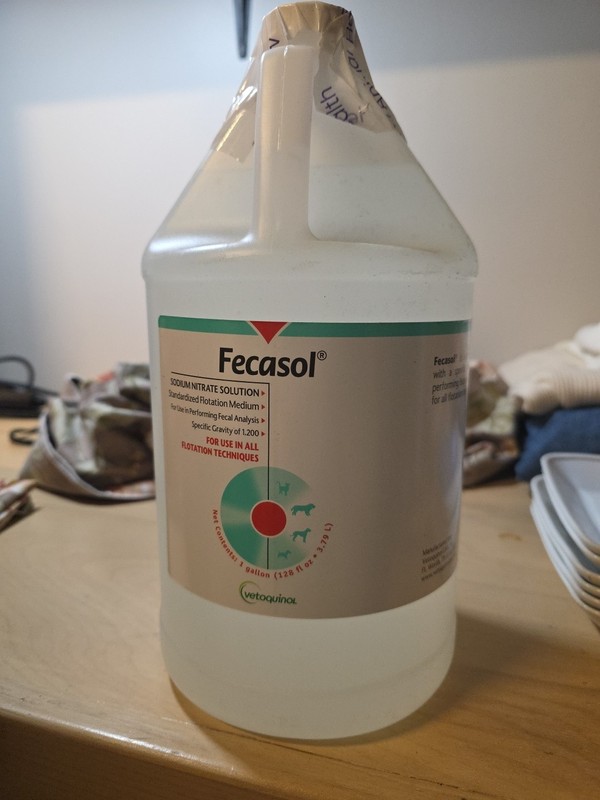 Fecasol Med Gallon Livestock Fecal Analysis 