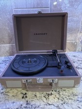 Crosley Cruiser Premium Bluetooth Record Player-CR8805A-PS Purple Velvet