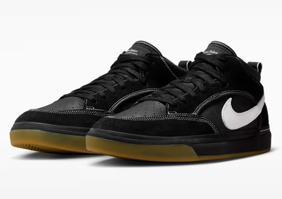 【LZ】ナイキ 3点セット / ブラック Nike SB React Leo DX4361-005 Black Black Gum Light Brown White