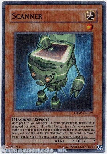 CRMS-EN032 Scanner Super Rare UNL Edition Mint YuGiOh Card