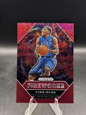 2021-22 Panini Prizm Draft Picks Basketball Pink Fireworks Kyrie Irving /20