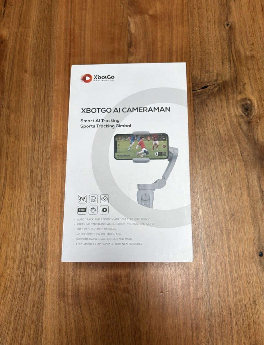 中古美品　XbotGo AI CAMERAMAN スポーツトラッキングジンバル XbotGo AI Cameraman スポーツトラッキングジンバル 中古美品