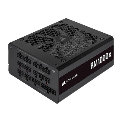 Corsair RM1000x 80 PLUS Gold Fully Modular 1000 W ATX Power Supply (135 mm Fan