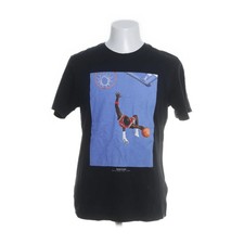 Michael Jordan, T-shirt, Größe: XL, Schwarz/Mehrfarbig, Baumwolle, Print #yYW