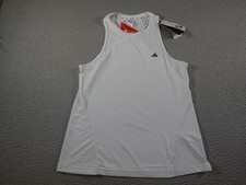 Adidas Tank Womens Small White AEROREADY Training Running Lightweight Workout