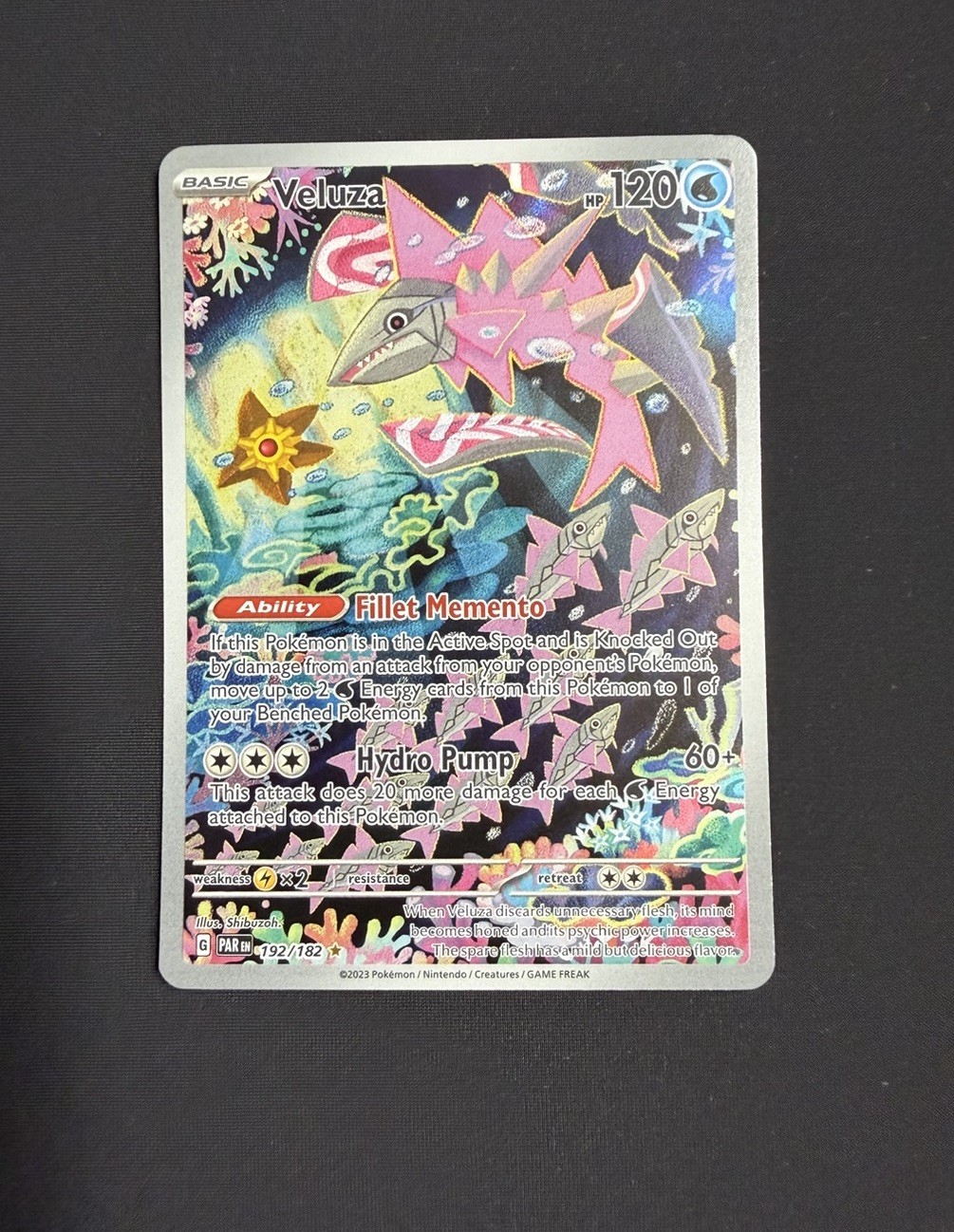 Veluza 2023 Scarlet & Violet: Paradox Rift #192/182 Illustration Rare Price Guide - Sports Card Investor Veluza 2023 Scarlet & Violet: Paradox Rift #192/182 Illustration Rare Price Guide - Sports Card Investor