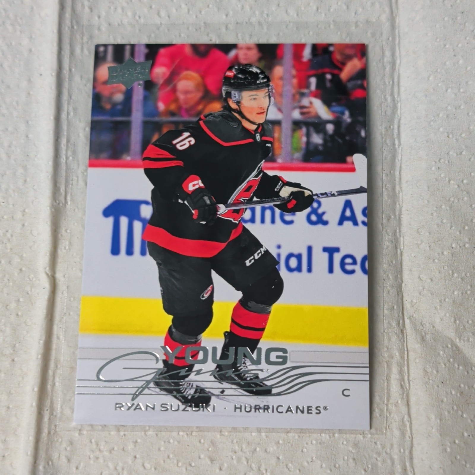 Upper Deck Young Guns Ryan Suzuki #214 Carolina Hurricanes 2025-26 Series 1 NHL