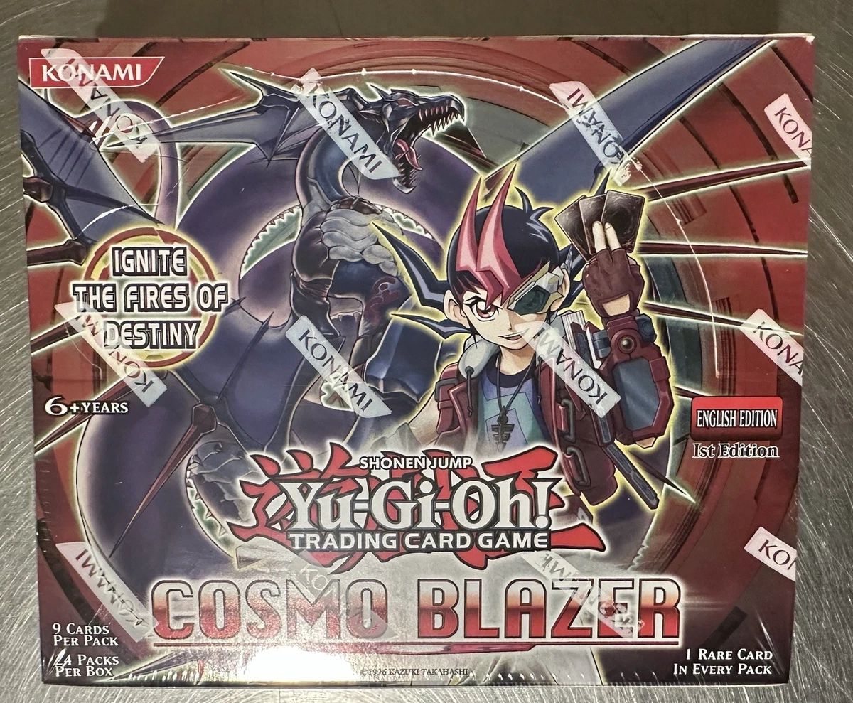 Yu-Gi-Oh! TCG Cosmo Blazer Sealed Collectible Card Game Boxes for