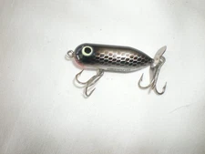 Vintage Heddon Teeny Torpedo - Black Shiner - EX Cond.