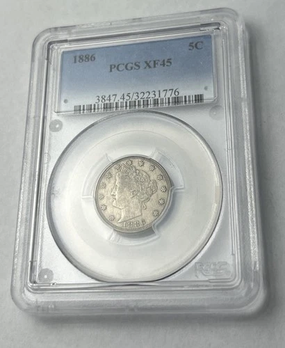 1886-P Liberty Nickel — photo from another recent sale