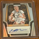 2025 Panini Prizm WNBA Cameron Brink Silver Prizm Autograph Auto