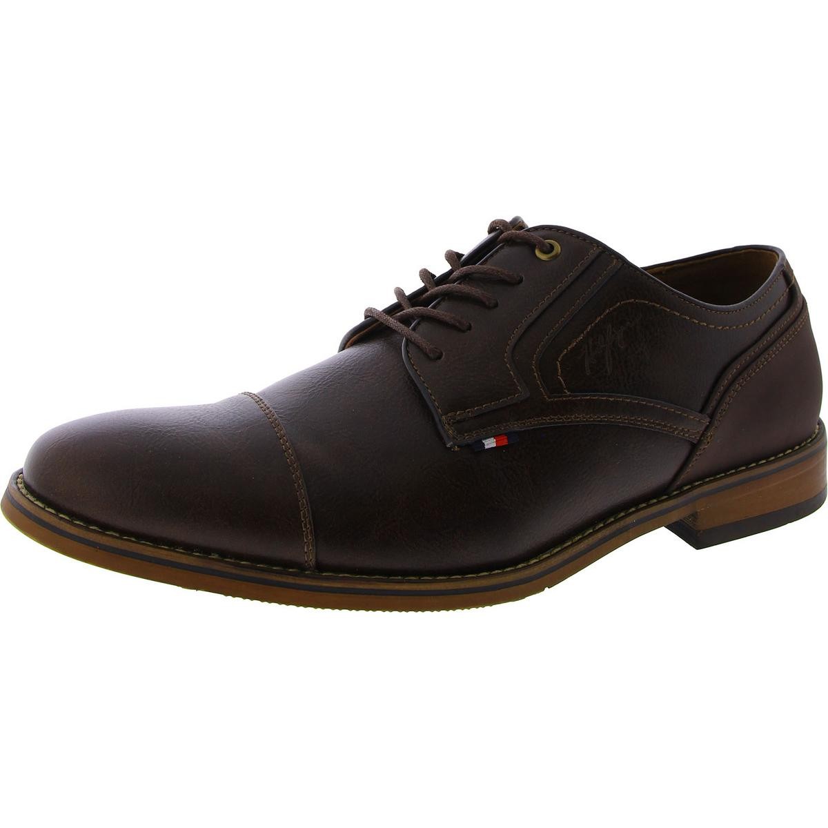 Мужские кроссовки-дерби Tommy Hilfiger коричневого цвета размер 115 средний D BHFO 9216 9290₽