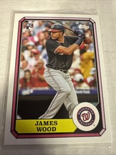 2025 Topps Archives - 1987 Topps Boardwalk and Baseball James Wood #87BB-3 (RC)