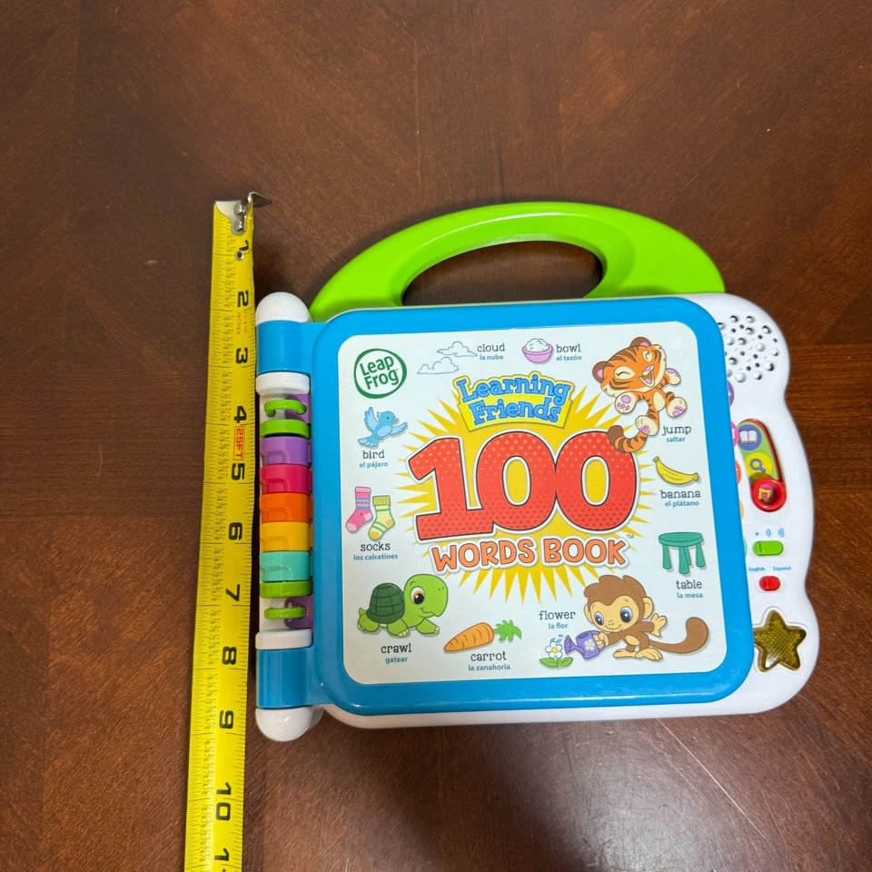 LeapFrog Learning Friends 100 Words Book, Spanish + English - Image 2 of 4