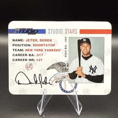 2004 Donruss Studio - Studio Stars Derek Jeter #SS-14