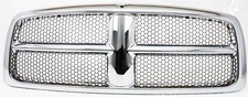 For 2002-2005 Ram Grille Assembly Chrome Plastic Ch1200268 55077185ag