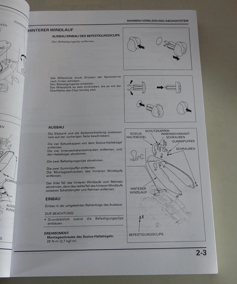 Manual De Taller Honda CB 600 F Hornet Tipo PC34 Año 1998 - Imagen 3 de 4