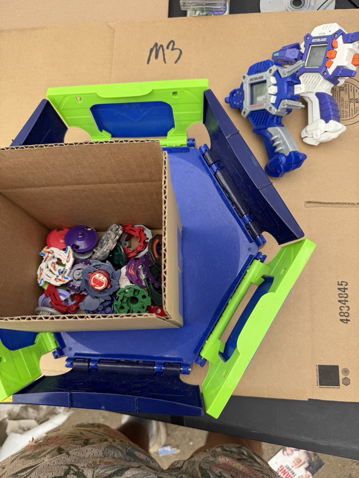 Beyblade Vintage Lot Arena Beyblades Driger Dranzer-S & More Read Takara