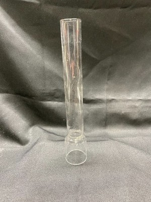 Lamp Chimney Vintage Antique 9'' x 1 1/2''  Clear Glass Kosmos Chimney
