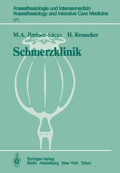 Schmerzklinik Neurobiologische Grundlagen, Therapie Und Organisation Taschenbuch-image