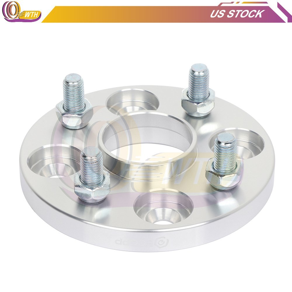2 Pcs 15mm 4x100 Hub Centric Wheel Spacers 54.1 CB For Toyota Corolla