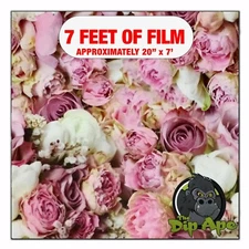 Hydrographic film Rose Boutique hydro dipping 7' x 20" hydro dip